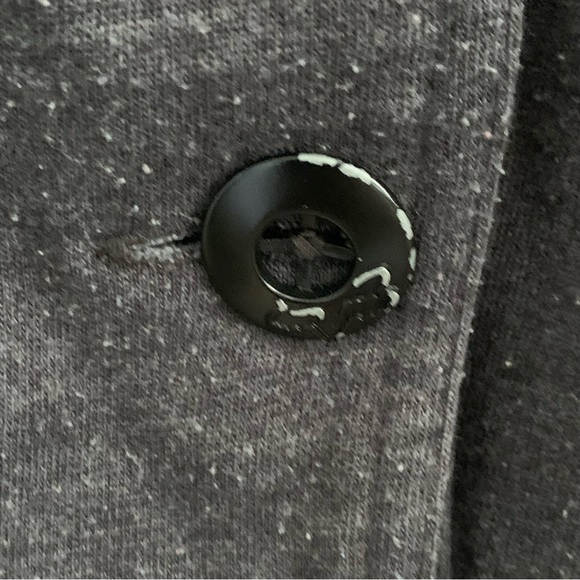 5for20 FOX gray button down coat - Picture 9 of 14